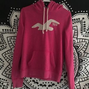 Pink hollister hoodie 💕